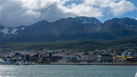 Stadt Ushuaia Antarktis