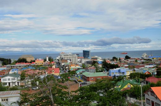 Stadt Punta Arenas Antarktis