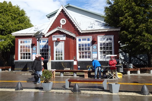 Stadt Ushuaia Antarktis