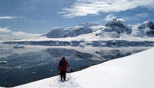 Schneeschuhwandern Antarktis
