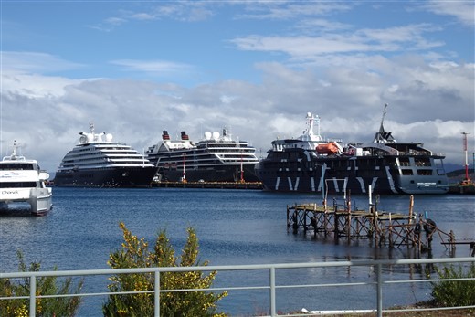 Hafen von Ushuaia Antarktis