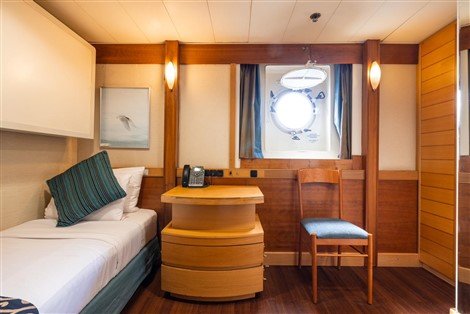 Bullaugenkabine Ocean Endeavour