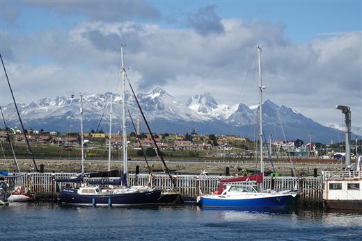Hafen in Ushuaia Antarktis