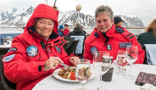 Essen auf der Sea Spirit Antarktis