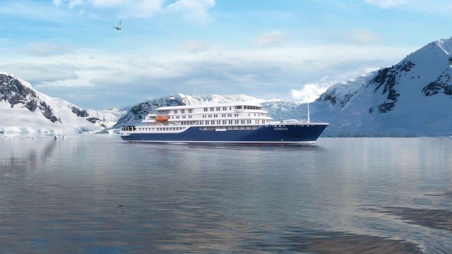 Antarktis Schiff der Komfort Klasse Hondius, Oceanwide Expeditions