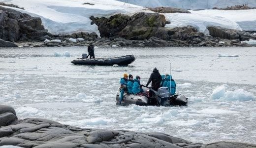 Zodiacfahrt auf Antarktis Reise