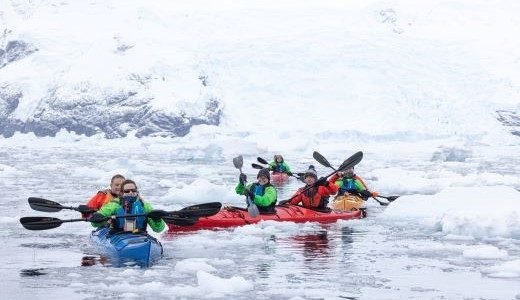 Kajakfahrt Antarktis